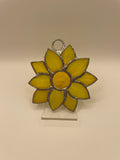 Sunflower Stained Glass Sun Catcher