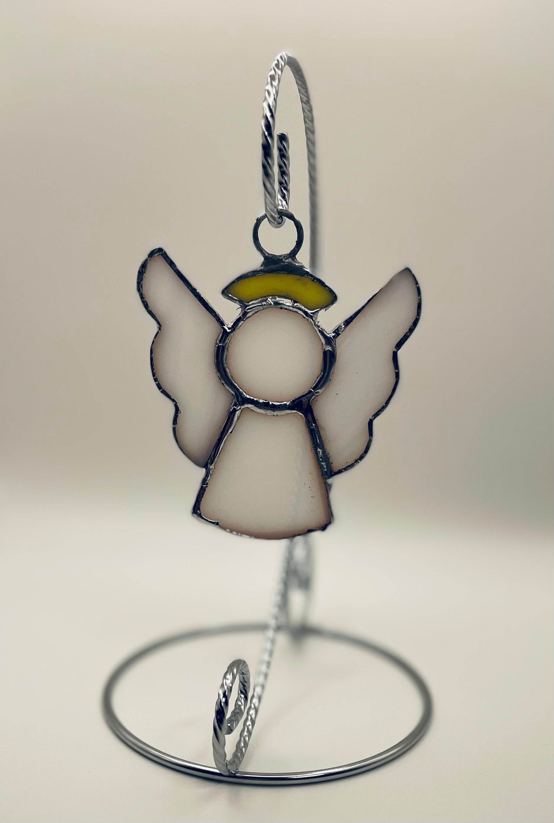 Angel Stained Glass Suncatcher